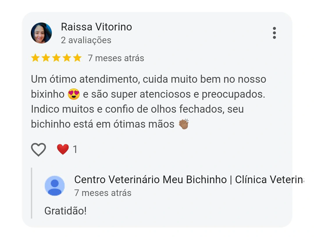 Avaliação 5 estrelas